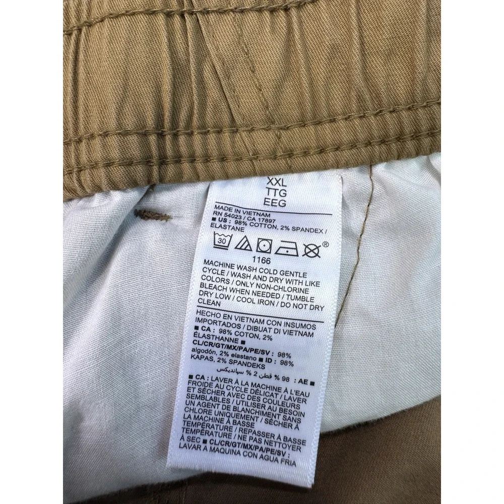 Old Navy Men's 2XL Built-In Flex Jogger Shorts Brown 7